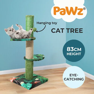 $33.99 • Buy PaWz Cat Tree Scratching Post Scratcher Furniture Condo Tower House Trees