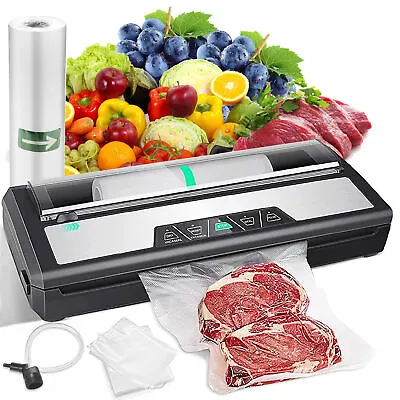 Commercial Vacuum Sealer Machine Food Saver System With Free Bags Dry Wet Mode • $47.99