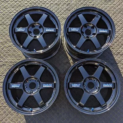 JDM Wheels RAYS 17x8.5J 5x114.3 50/30 Rays Volk Racing Set4 WP • $2932.24