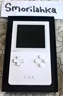 Analogue Pocket Handheld System - White (VGC) + 32GB SD Card (See Description) • £270