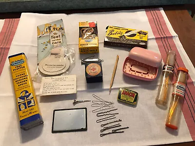 Vintage Medicine Cabinet Contents • $20