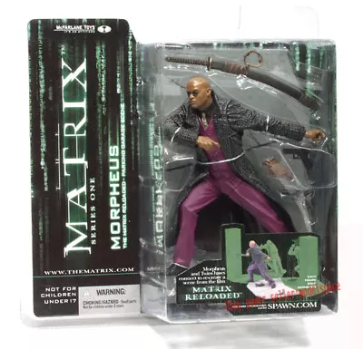 Mcfarlane The Matrix Morpheus Laurence Fishburne Action Figure Collection NEW • $123.49