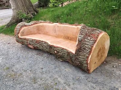 £385 • Buy Oak Chainsaw Carved Bench.