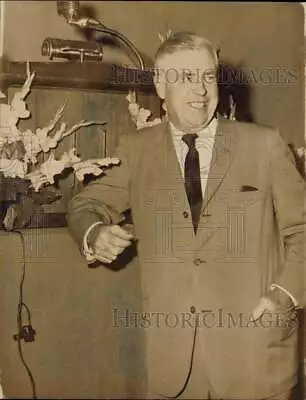 1957 Press Photo Henry A. Wallace Attends An Event In Miami - Lra76878 • $19.99