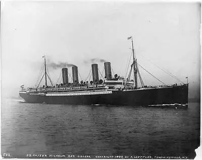 Photo:S.S. KAISER WILHELM DER GROSSE • $9.99