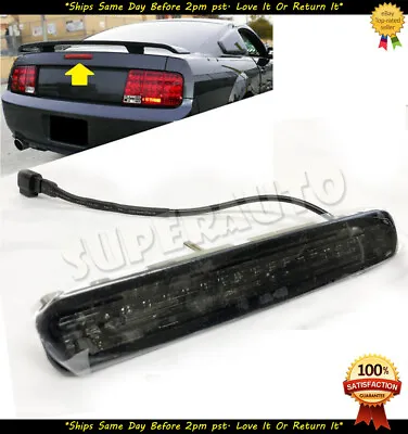 For 2005-2009 Ford Mustang Smoked Lens 3rd Brake Light LED Lamp Tail Plug&Play • $29.99