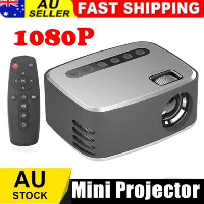 $59.49 • Buy Mini Projector USB LED 1080P Home Media Video Cinema Projector Party Projector