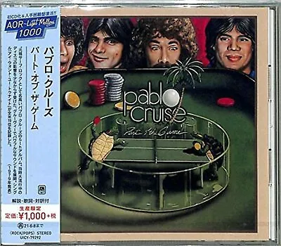 2020 AOR LIGHT MELLOW 1000 PABLO CRUISE Part Of The Game  CD New From Japan • $10.66