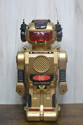 Vintage 1984 11” Magic Mike Robot 2002 2 Model B No 1165 Gold NOT WORKING • $12.95