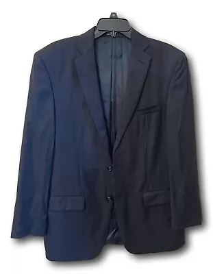 Marc Anthony Men's Suit Jacket Blazer Sport Coat Black Size 40 R Free Ship  • $50