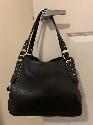 Michael Kors Fulton Shoulder Bag Black In Perfect Condition • $100