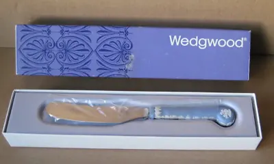 Wedgwood Blue Jasperware Butter Serving Knife Boxed • $127.47