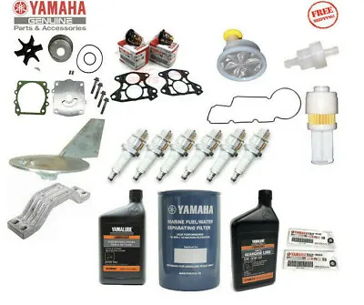 YAMAHA HPDI 200HP Z200TXRC Maintenance Kit Fuel Filter Gear Lube Water Pump Trim • $398.95