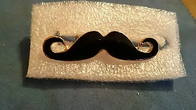 Moustache Ring Adjustable  • $4.75