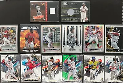 Topps Baseball Red Sox Lot (14 Cards- 2 Relics) • $14.99