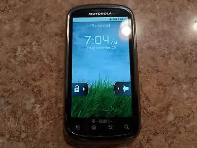 Motorola Cliq 2 II MB611 - Gray And Black ( T-Mobile ) Very Rare Blur Smartphone • $39.50