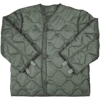 New U.S. Military M65 Field Jacket Liner New M-65 Quilted ODSize X-Small-R • $35