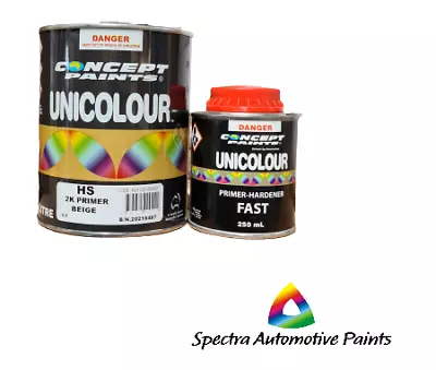 Concept Paints Automotive HS 2K Primer Kit 1.25LT. High Build. • $79.95