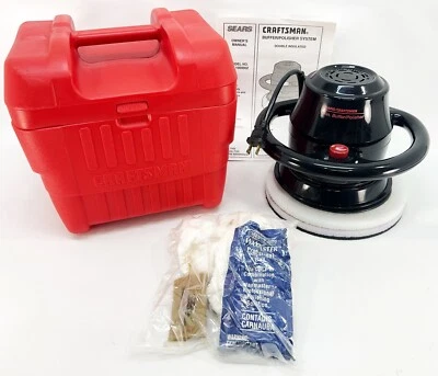 $29.95 • Buy Sears/Craftsman 9” Buffer/ Polisher With Case Model 646.1069902