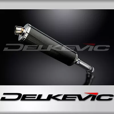 BMW K1300S 2009-2016 450mm OVAL CARBON BSAU SILENCER EXHAUST KIT • $248.66