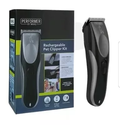 Wahl Rechargeable Pet Clipper Kit Dog Grooming Cordless Trimmer Face Legs Paws  • £29.99
