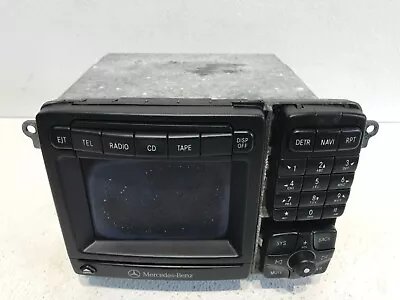 00-02 Mercedes W220 S500 CL600 Command Comand Head Unit CD Radio Navigation OEM • $140