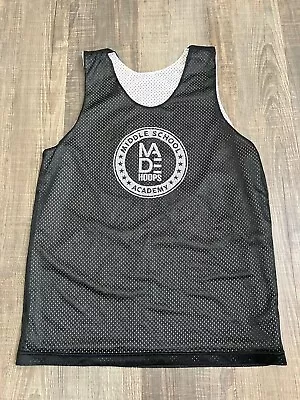 Made Hoops AAU Basketball Tournament Reversible Jersey Mens Small  • $40