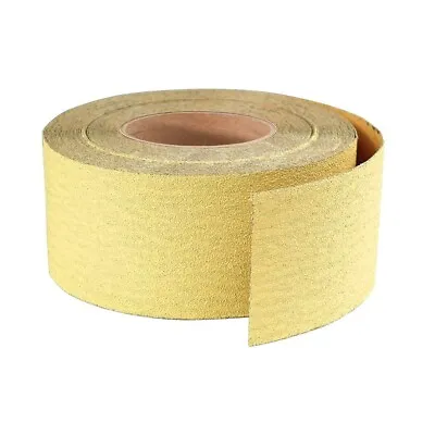 Sticky Back Sandpaper Roll 2-3/4  Width 80 Grit PSA Longboard Sand Sander Paper • $25.19
