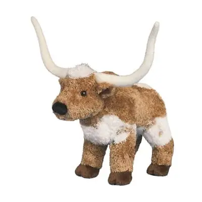 T-BONE The Plush TEXAS LONGHORN BULL Stuffed Animal - Douglas Cuddle Toys #3713 • $16.45