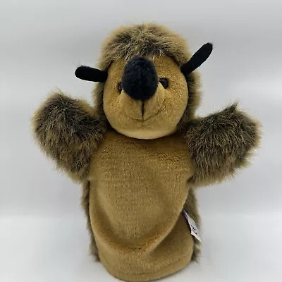 KUSCHELWUSCHEL Hand Puppet Animal Otter Beaver Germany German Plush Brown 12  • $9.59