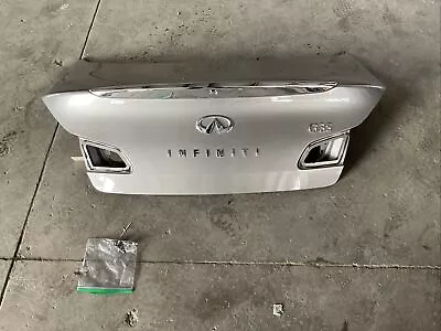 07-15 Infiniti G35 Sedan Trunk Lid Assembly Silver K51 H4300-JK0MM • $281.14