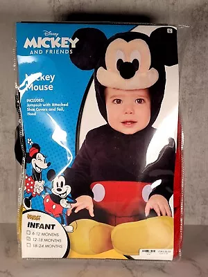 Halloween Mickey Mouse Plush Infant 12-18 Month Costume Disney Complete  • $19.99