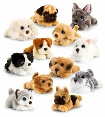 Keel New 32cm Soft Toy Signature Cuddle Puppy Dog Many Breeds To Choose From • £14.99