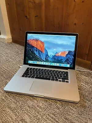 Apple MacBook Pro A1286 15.4  Laptop Intel Core 2 Duo 2.53 GHz 4GB 320GB HD • $50