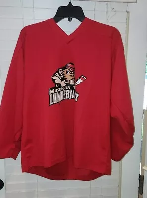 MUSKEGON LUMBERJACKS Youth L/youth XL Jersey #11 Preowned.....................B8 • $29.99