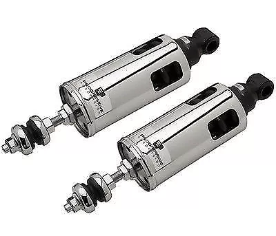 Progressive 422 Series Adjustable Chrome Shocks Harley Softail 422-4037C • $574.95