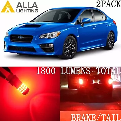 Alla Lighting Brake/Stop Tail Light T20 Red 39-LED Bulb Lamp For Subaru Impreza • $19.98