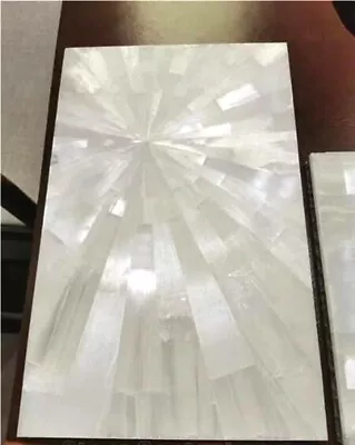 36 X24  Natural Selenite Table Top Mosaic Art Home & Dining Room Decor Interior • $1308.25