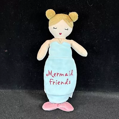 Mud Pie Mermaid Friends Baby Developmental Cloth Book 12  Plush Stuffed Doll • $15