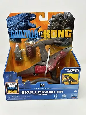 Godzilla Vs. Kong Monsterverse Skullcrawler With Heav Figure New Playmates 35308 • $0.99