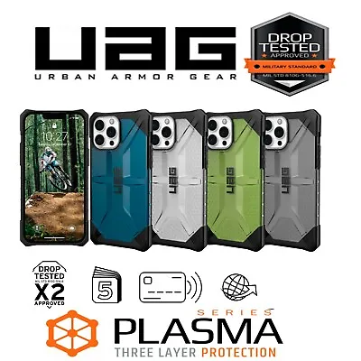 $39.95 • Buy UAG Plasma Apple IPhone 13 Pro Max Case Ragged Hard Cover Drop Protection Armor