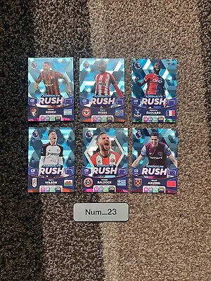 PANINI ADRENALYN XL PREMIER LEAGUE 2024 2023-2024 Adrenalyn Rush 427 - 432 • £0.99