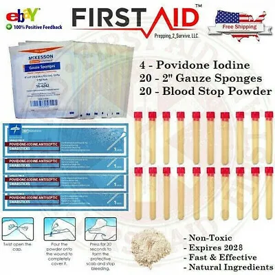 Blood Clot Powder - Wound Seal - First Aid Wound Treatment - IFAK • $23.99