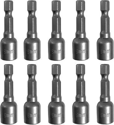 5/16'' Nut Driver Bit Sets 10PCS SKZIRI 5/16 Inch Nut Driver Hex Shank Quick Ch • $12.98