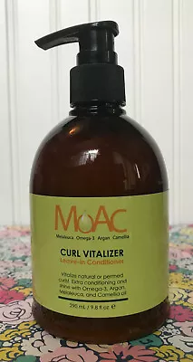 Moac Curl Vitalizer Leave-in Conditioner Melaleuca Omega3 Argan Camellia 9.8 Oz. • $15