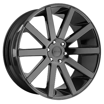 DUB 1PC Wheels Rim S219 SHOT CALLA 24x10 6x139.70 ET20 6.29BS 106.1CB Black • $787.82