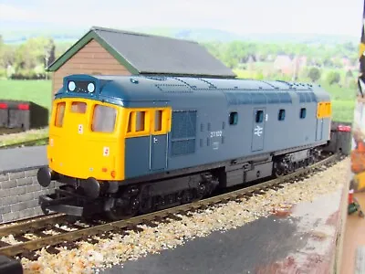 £10 • Buy Lima 00 Gauge BR Class 27 Diesel Locomotive B.R Blue Livery +windcreen Wipers