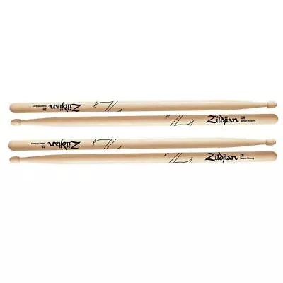 Zildjian Z3A Drumsticks - 2 Pairs Hickory Wood Natural Finish Wood Tip 3A • $43.68