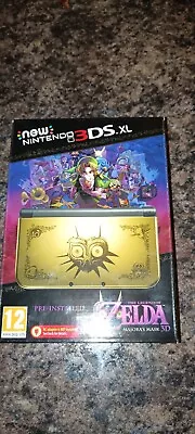 Nintendo New 3DS XL Legend Of Zelda Majora’s Mask Console Boxed Mint IPS Screen. • £300