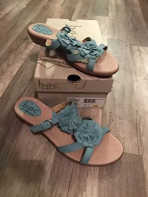 BORN B O C  Juniper II Turquoise Sandal  Size 11 BC 4658 Medium Width Adjustable • $20